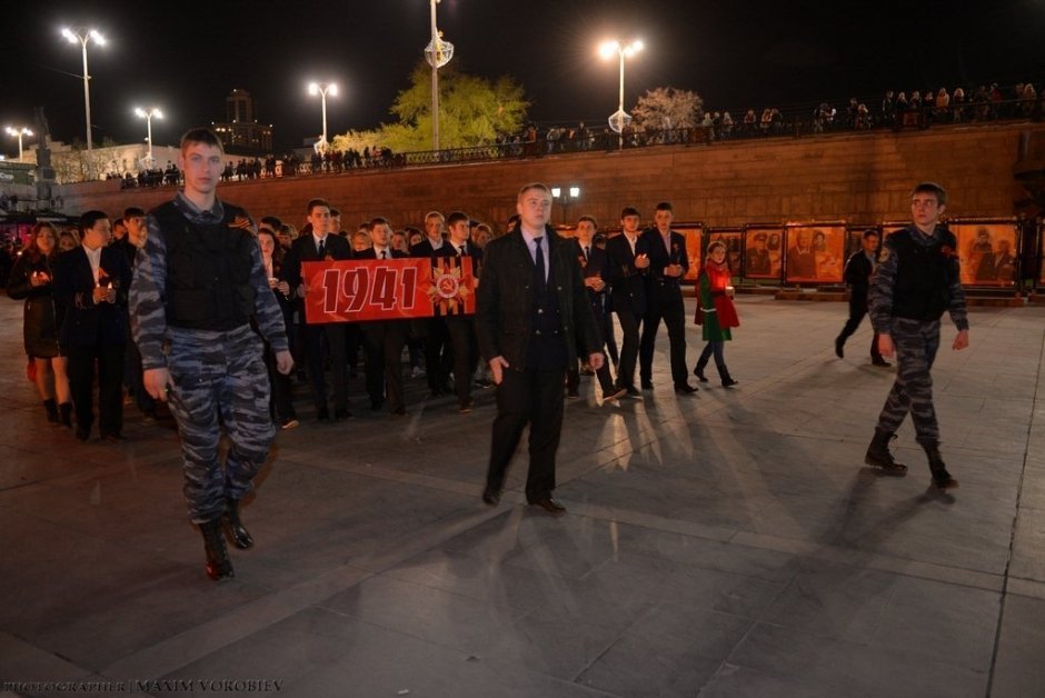 Первомай и Акция «Огонь памяти» 