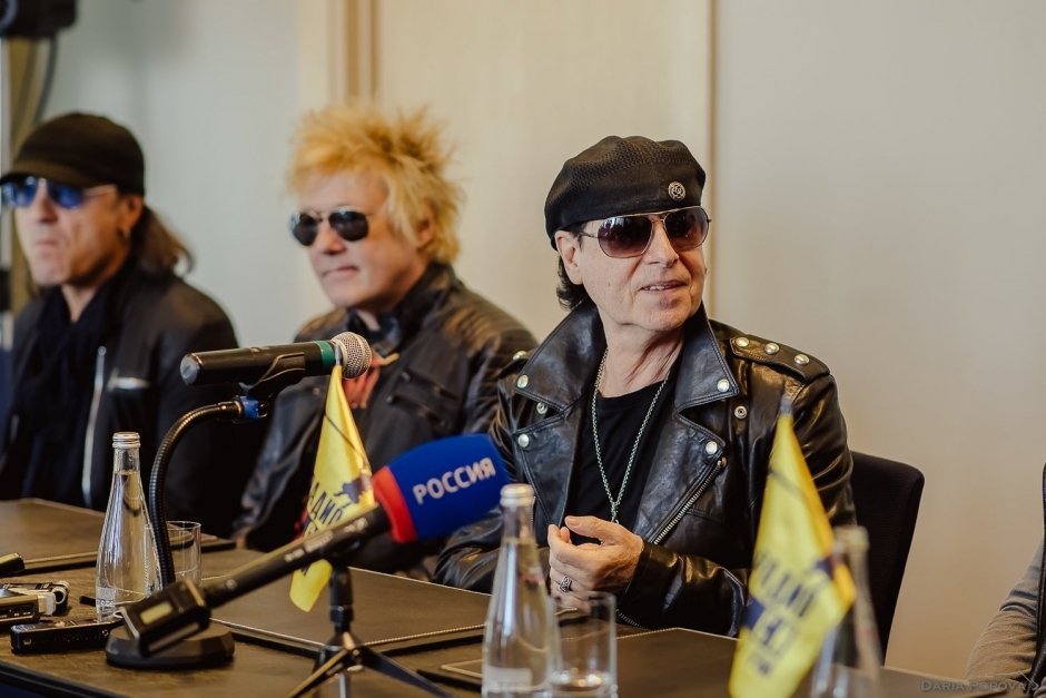 Фотоотчет с пресс-конференции Scorpions