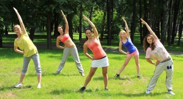 В парке "За Саймой" откроется сезон  бесплатных фитнес-тренировок