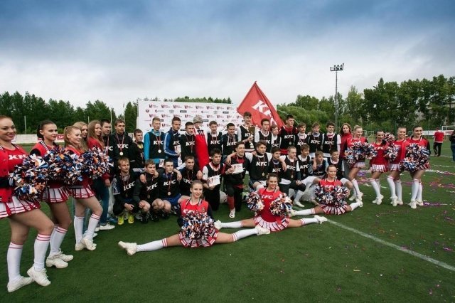 Барнаул впервые принял Чемпионат KFC по мини-футболу