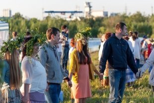 Сургутяне отметили традиционный русский народный праздник  - «Купало»
