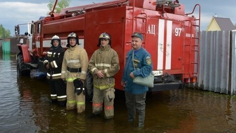 Уровень Оби в районе Сургута стабильно падает