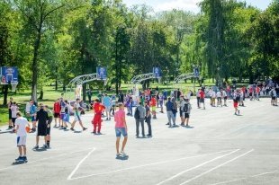 В Челябинске прошел всероссийский чемпионат по уличному баскетболу «Оранжевый мяч»