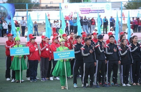 В Атасу прошла XXIX летняя Спартакиада «Сары–Арка-2015» 