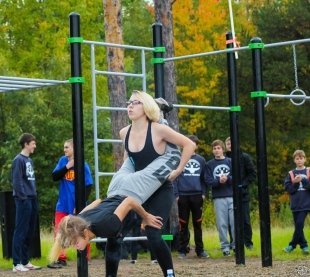 Открыта новая площадка для занятия Street Workout