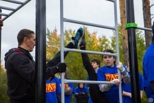 Открыта новая площадка для занятия Street Workout