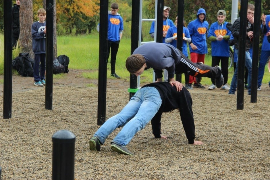 Открыта новая площадка для занятия Street Workout