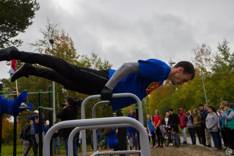 Открыта новая площадка для занятия Street Workout