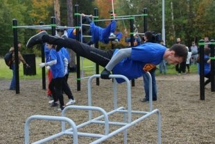 Открыта новая площадка для занятия Street Workout