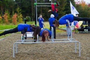 Открыта новая площадка для занятия Street Workout