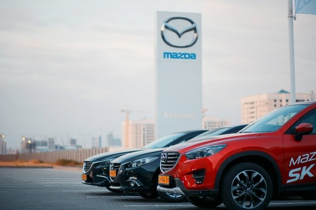 На территории EXPO открыт дилерский центр Mazda 