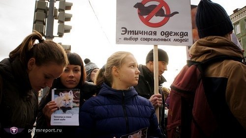 Алматинцы призывают всех отказаться от меховых шуб и кожаных курток 