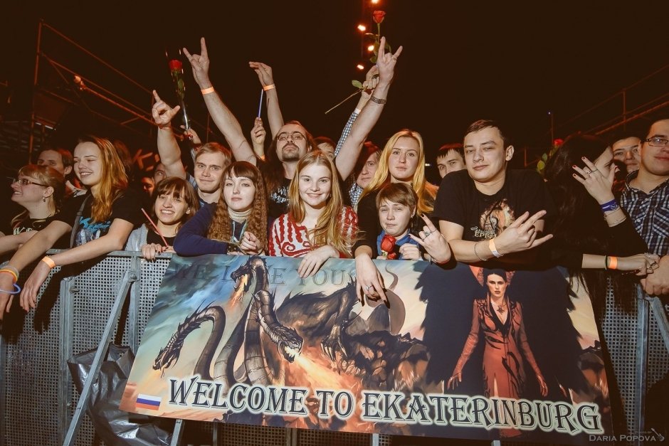 Концерт Within Temptation в Екатеринбург