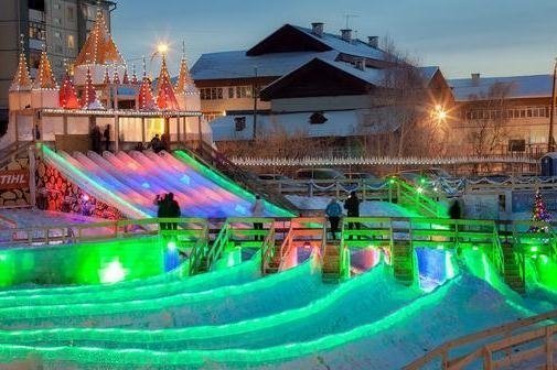 12 декабря у ледокола «Ангара» начнет работу ледовый городок «Хрустальная сказка»